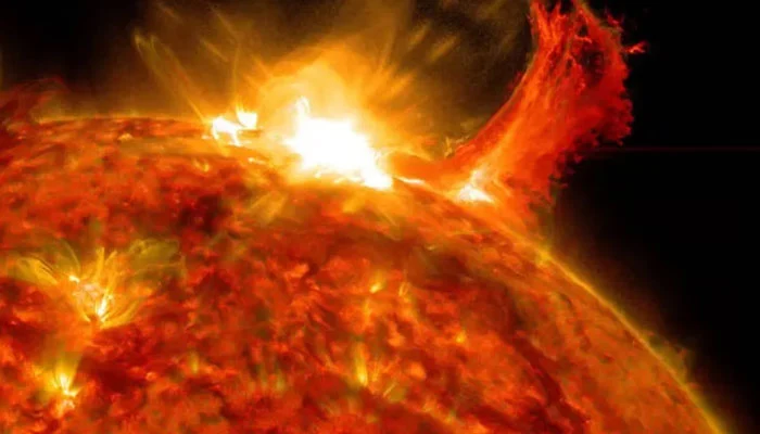 Earth under the most powerful solar storm