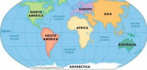 Are there 6 or 7 continents in the world?